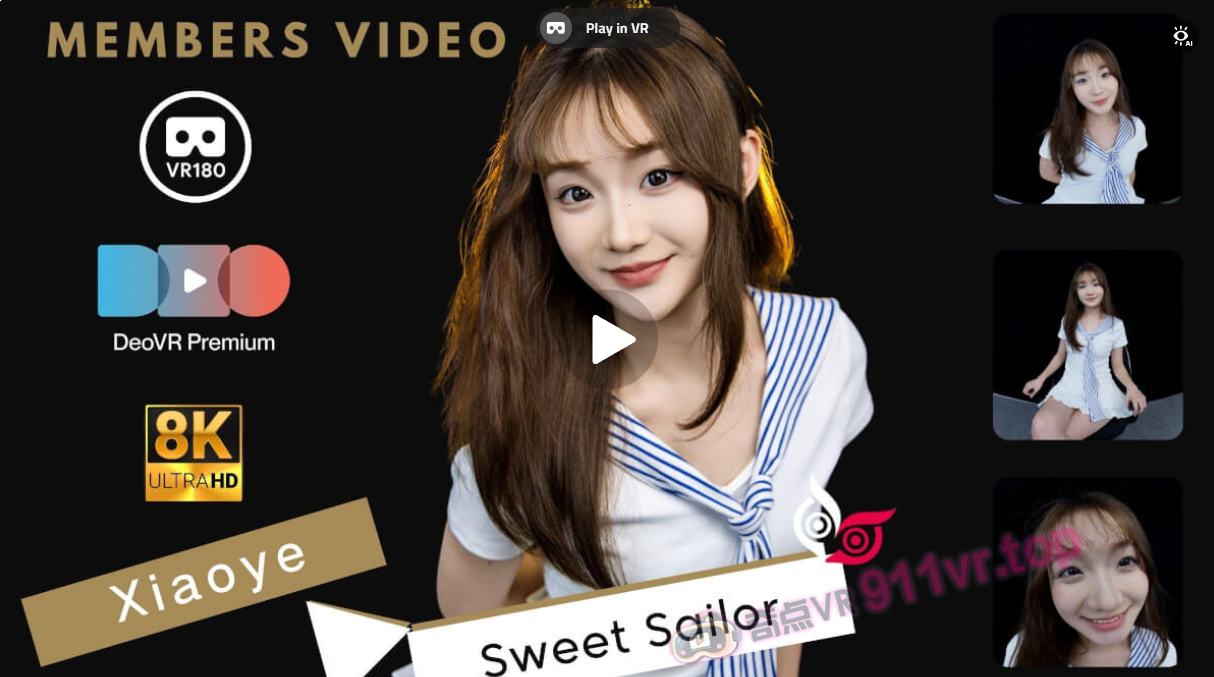 XiaoyePart3SweetSailor-奇点VR