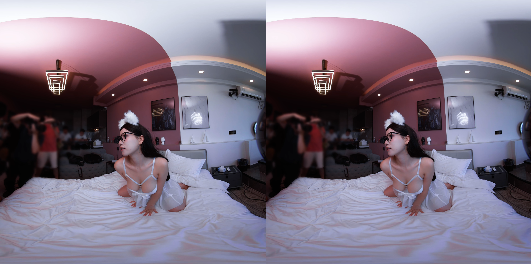 beautify girl in 8k vr 180-奇点VR