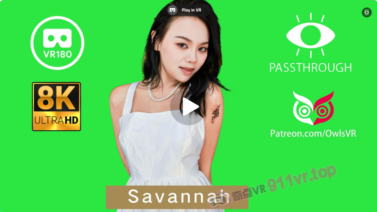 Savannah8KPassthrough-奇点VR
