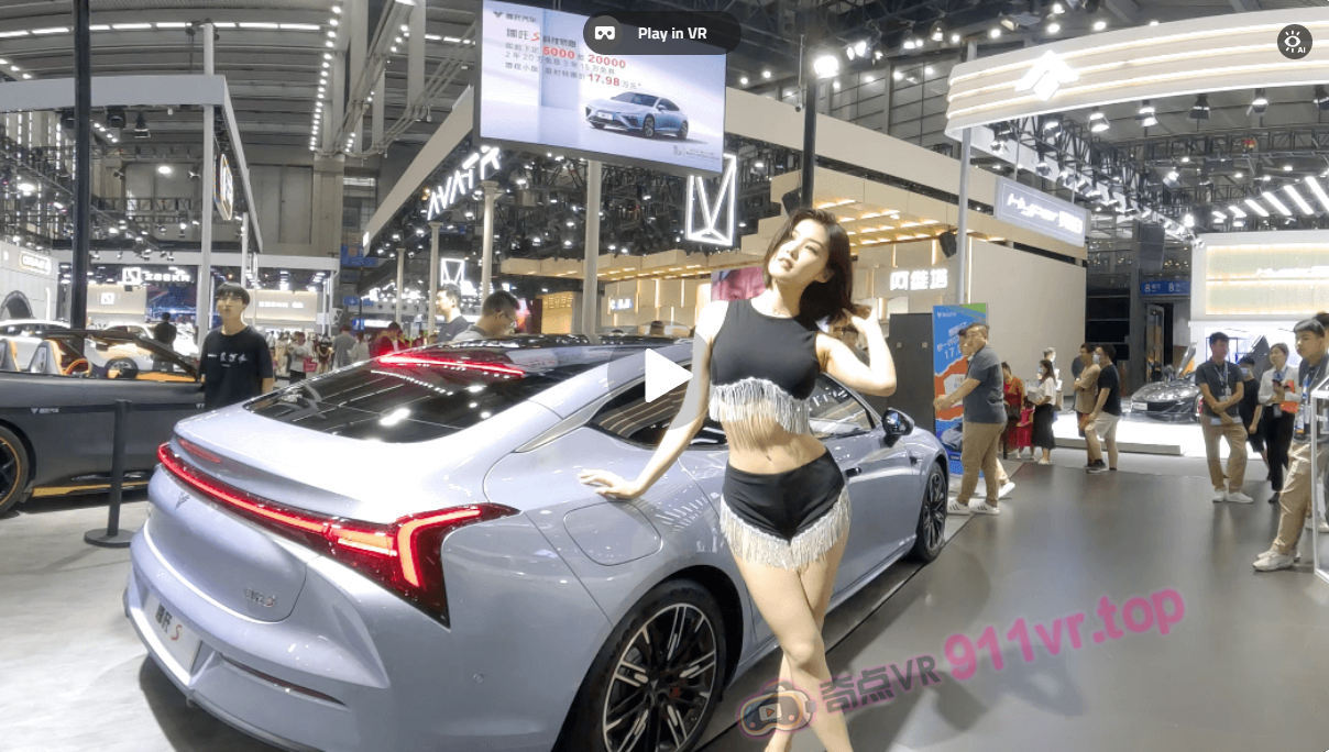 VR180GuangdongHongKongandMacaoautoshownetworkcelebrityperformance-奇点VR