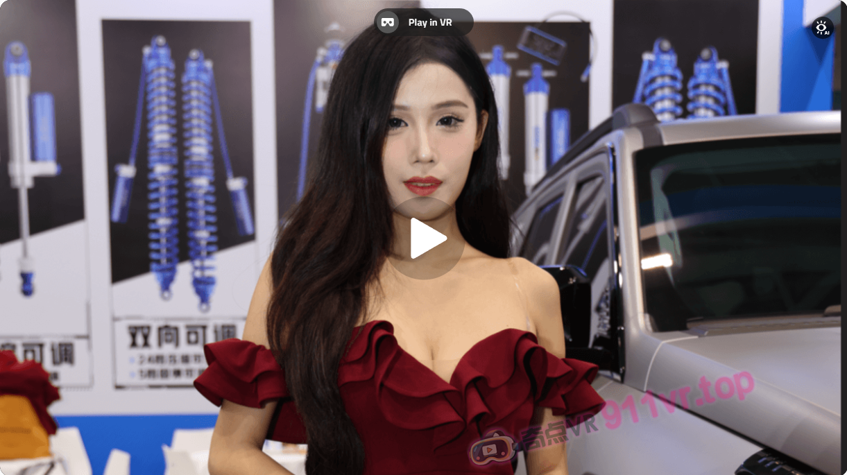shenzhenjiuzhoumodifiedcarshow中国风美女-奇点VR